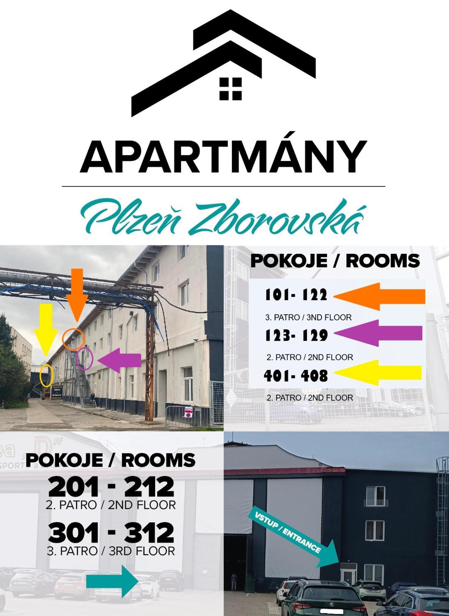 Apartmany Plzen Zborovska 22 A Экстерьер фото